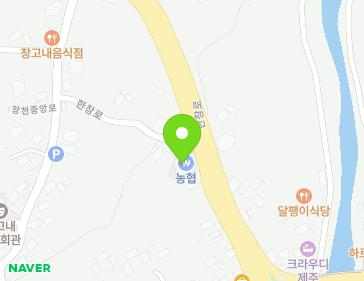 제주특별자치도 서귀포시 안덕면 한창로 13 (안덕농협 창천지점) 지도