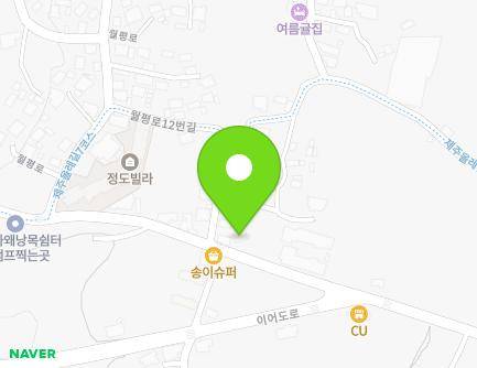 제주특별자치도 서귀포시 월평하원로 10 (월평동) 지도