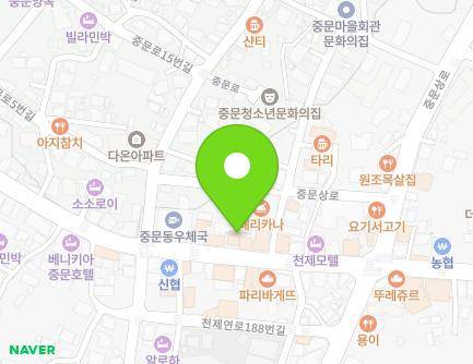 제주특별자치도 서귀포시 천제연로 181 (중문동) 지도