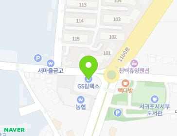 제주특별자치도 서귀포시 천제연로 246 (중문동) 지도