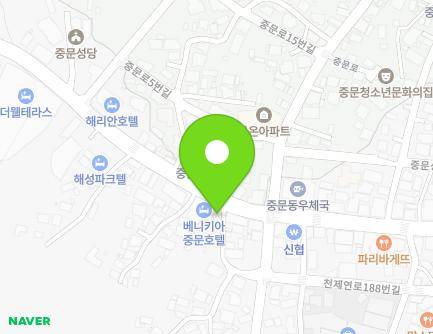 제주특별자치도 서귀포시 천제연로 168 (중문동, 천하통일회센터) 지도
