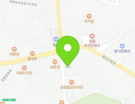 제주특별자치도 서귀포시 표선면 성읍정의현로 82 지도