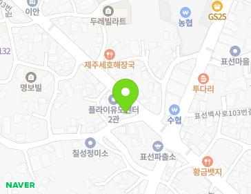 제주특별자치도 서귀포시 표선면 표선관정로104번길 4 지도
