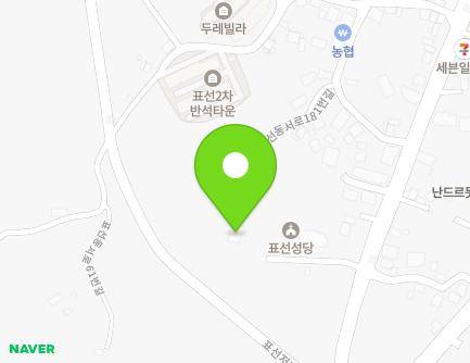 제주특별자치도 서귀포시 표선면 표선동서로 169 (표선성당) 지도