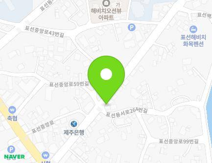 제주특별자치도 서귀포시 표선면 표선동서로 266 (한모살건강원) 지도