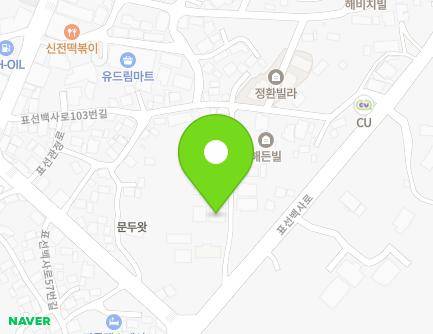 제주특별자치도 서귀포시 표선면 표선백사로 71-5 (하늘채) 지도