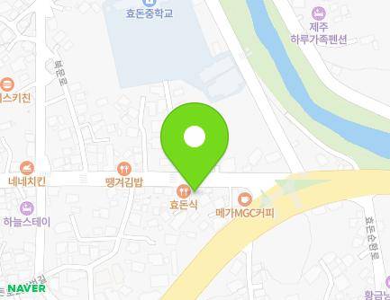 제주특별자치도 서귀포시 효돈로 210 (하효동) 지도