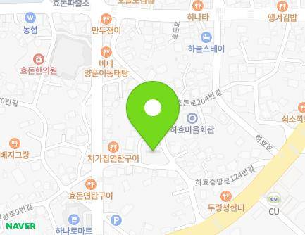 제주특별자치도 서귀포시 하효중앙로 129 (하효동, 전원주택) 지도
