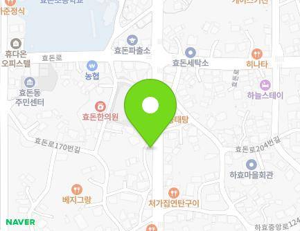 제주특별자치도 서귀포시 하신상로 19 (하효동, 중앙이용원) 지도