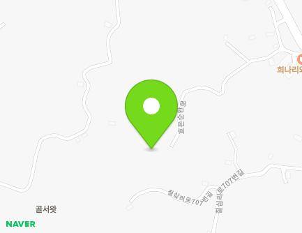 제주특별자치도 서귀포시 효돈순환로 261-30 (하효동) 지도