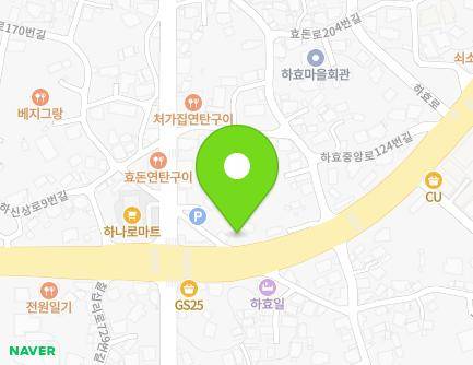 제주특별자치도 서귀포시 일주동로 8134 (하효동) 지도