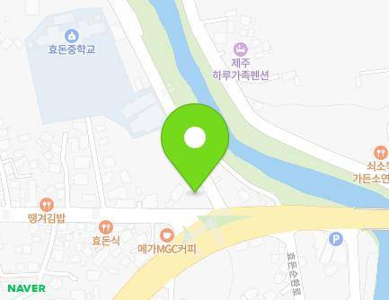제주특별자치도 서귀포시 효돈로 219 (하효동) 지도