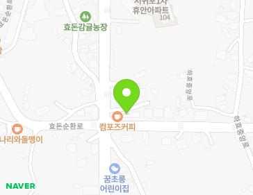 제주특별자치도 서귀포시 효돈순환로 246 (하효동) 지도