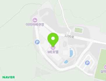 제주특별자치도 서귀포시 1100로 453-95 (회수동, 위(WE)호텔) 지도