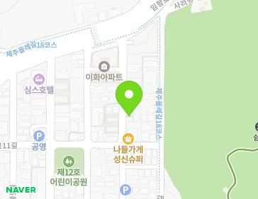 제주특별자치도 제주시 사라봉3길 11 (건입동, 신아타운) 지도