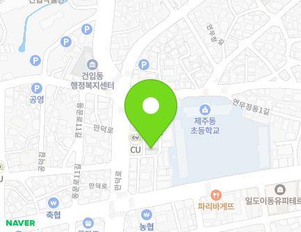제주특별자치도 제주시 만덕로 29-3 (건입동, 제일주택) 지도