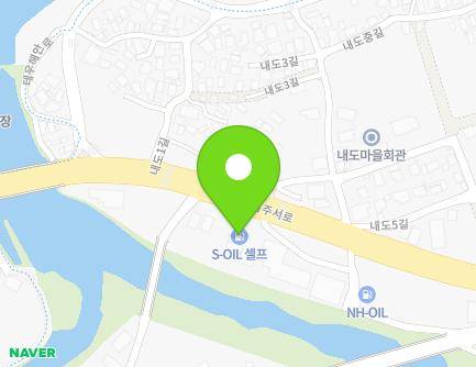 제주특별자치도 제주시 일주서로 7410 (내도동, 도농주유소) 지도