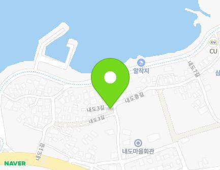 제주특별자치도 제주시 내도3길 17 (내도동) 지도