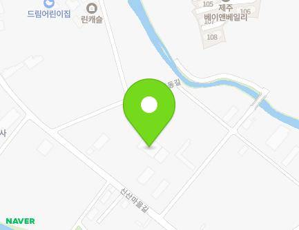 제주특별자치도 제주시 신산마을길 37 (내도동) 지도