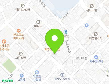 제주특별자치도 제주시 월랑로10길 26 (노형동, 대성빌리지) 지도