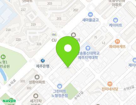 제주특별자치도 제주시 수덕9길 48 (노형동, 대원상록수5차아파트) 지도