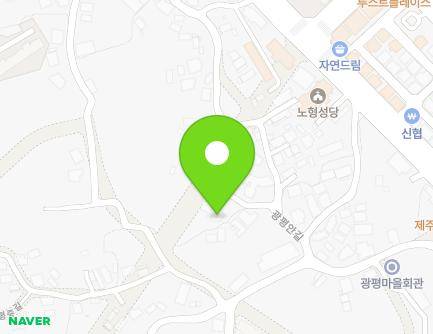 제주특별자치도 제주시 광평안길 40-7 (노형동) 지도