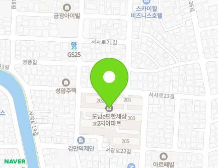 제주특별자치도 제주시 서광로22길 32 (도남동, 도남2차e편한세상아파트) 지도