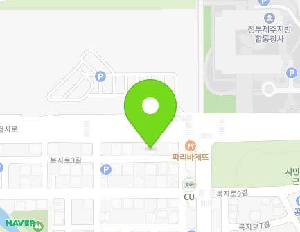 제주특별자치도 제주시 청사로 44 (도남동) 지도