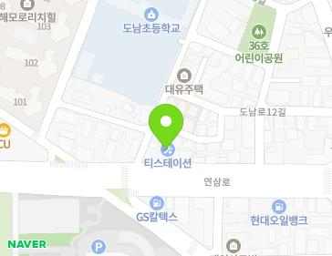 제주특별자치도 제주시 연삼로 313 (도남동) 지도