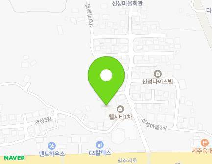 제주특별자치도 제주시 신성마을길 9-3 (도두이동, 성우스위트) 지도