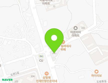 제주특별자치도 제주시 삼봉로 137 (도련일동, 도련한양아파트) 지도
