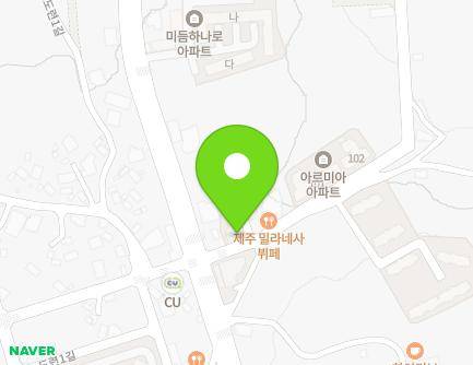 제주특별자치도 제주시 삼봉로 133-1 (도련일동, 도련별장빌라트) 지도