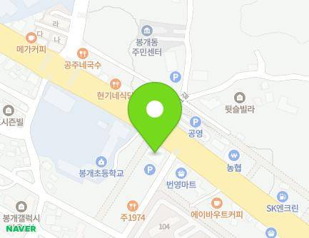 제주특별자치도 제주시 번영로 500 (봉개동) 지도