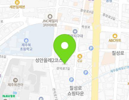 제주특별자치도 제주시 관덕로7길 12-5 (삼도이동) 지도