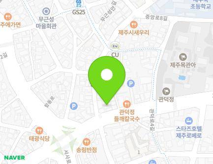 제주특별자치도 제주시 관덕로 7-2 (삼도이동) 지도