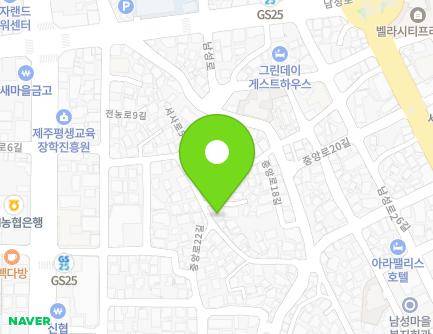 제주특별자치도 제주시 중앙로22길 28-2 (삼도이동, 혜지하우스) 지도