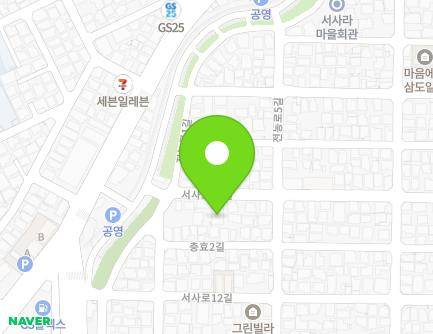 제주특별자치도 제주시 서사로10길 37 (삼도일동, 피스빌라) 지도