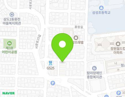 제주특별자치도 제주시 홍랑길 20-10 (삼도일동, 태광하이츠빌라) 지도