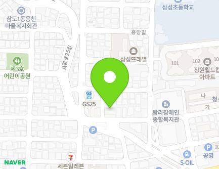 제주특별자치도 제주시 서사로19길 33-2 (삼도일동, 태광하이츠빌라) 지도