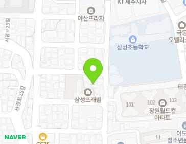 제주특별자치도 제주시 홍랑길 34-16 (삼도일동) 지도