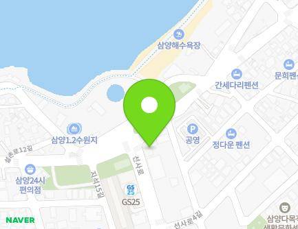 제주특별자치도 제주시 선사로 36 (삼양이동, 한라하이츠빌) 지도