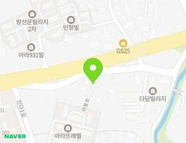 제주특별자치도 제주시 아봉로 76 (아라이동) 지도