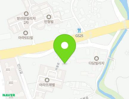 제주특별자치도 제주시 아봉로 80-5 (아라이동) 지도