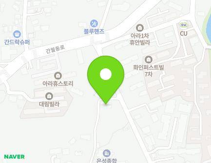 제주특별자치도 제주시 금월길 14 (아라이동, 아라빌) 지도