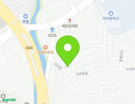 제주특별자치도 제주시 기자길 17 (아라이동, 어울림빌) 지도