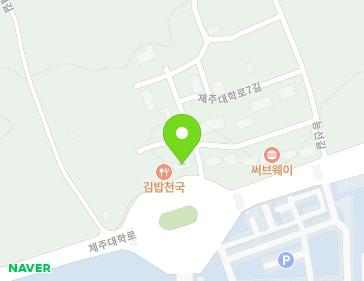 제주특별자치도 제주시 제주대학로 105-1 (아라이동) 지도