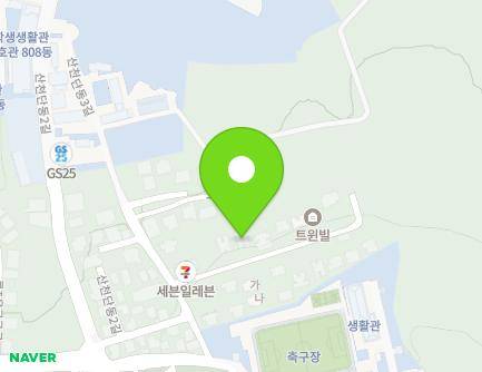 제주특별자치도 제주시 산천단동3길 8-3 (아라일동, 인재원룸) 지도