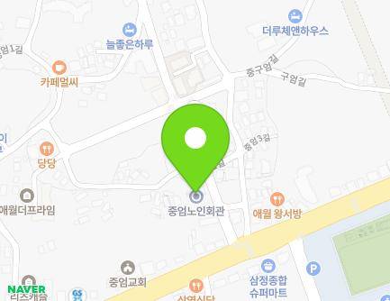 제주특별자치도 제주시 애월읍 중엄3길 5 (중엄노인회관) 지도