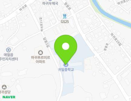 제주특별자치도 제주시 애월읍 항몽로 44 (귀일중학교) 지도