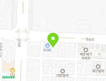 제주특별자치도 제주시 연삼로 52 (연동) 지도